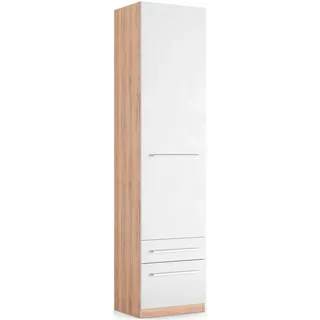 Priess Wäscheschrank Barcelona 5-türig 200 x 210 x 60 cm Weiß