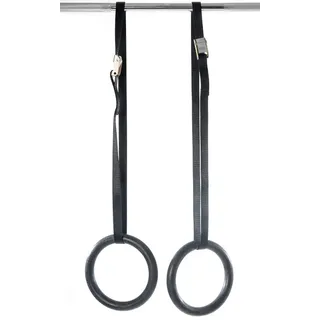 Kawanyo Turnringe-Set - Schwarz