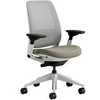 Steelcase Series 2 Ergonomischer Bürostuhl mit LiveBack Lumbalstütze und 4D-Armlehnen Trüffel