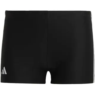 adidas Classic 3-Streifen Boxer-Badehose Black / White XS/S