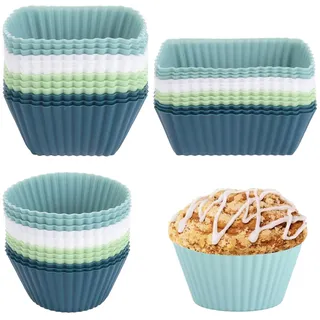 ASelected Silikon Muffinformen 36 Stück