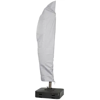 mehr Garten Schutzhülle für Ampelschirm Gestell gebogen Shp-60085 , Grau , Kunststoff , 84x270x84 cm , Sonnenschutz, Sonnenschirmhüllen
