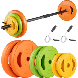 Tunturi Langhantelset 20 kg Schwarz