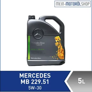 Mercedes-Benz Mercedes Benz Motorenöl MB 229,51 5W-30 5 l