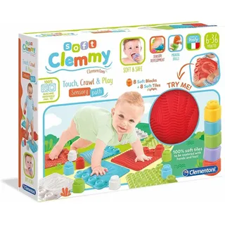 CLEMENTONI Soft Clemmy Sensorische Spielmatten mehrfarbig