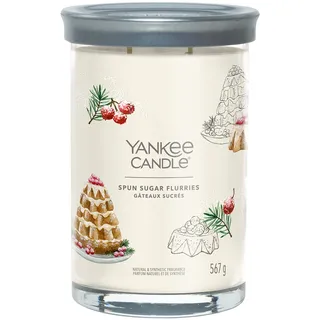 Yankee Candle Spun Sugar Flurries große Tumbler-Kerze 567 g weiß