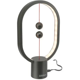 GRUNDIG LED Tischlampe Balance lampe Nachttischlampe 4W USB Tischleuchte Schwarz