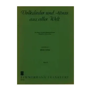 Volkslieder und -tänze aus aller Welt Heft 2 - BOOK