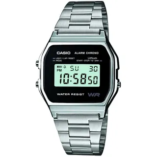 Casio A158WEA Edelstahl 33,2 mm A158WEA-1EF