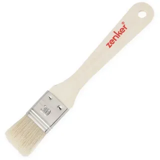Zenker 31341 Backpinsel mit Holzgriff, Küchenpinsel, FSC-Holz, 18,5 x 2,5 cm