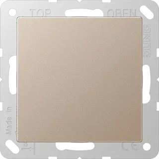 Jung Zubehör Schalterprogramm, Einsatz Blindabd A, bg glz Klemmbef ohne A594-0CH