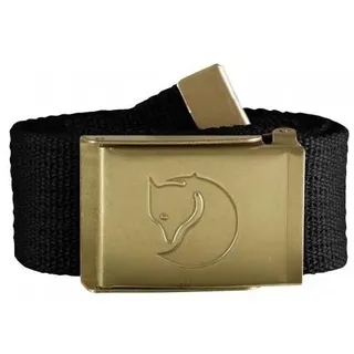 Fjällräven Canvas Brass Belt Canvas 4 cm black 120 cm