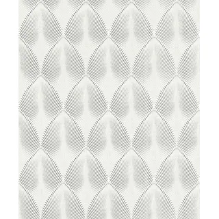 Rasch Textil Rasch Vliestapete 535839 Yucatan grafik weiß silber, 10,05 x 0,53 m