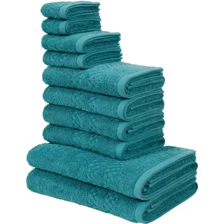 OTTO home Regona Handtuchset 10-tlg. blau