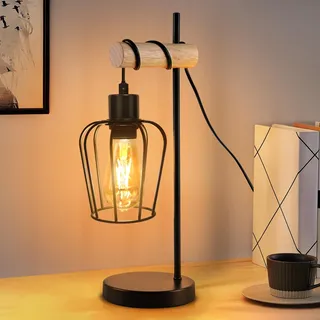 ZMH Tischlampe Schwarz 1 St.