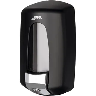 Jofel - Flüssigseifenspender für die Wandmontage, wiederaufladbar mit 0,9 l Fassungsvermögen, Seifenspender, Anti-Korrosions- und Anti-Tropf-Ventil, ABS Gehäuse, Aitana AC70600-MT