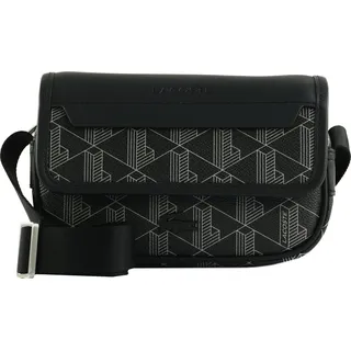 Lacoste The Blend Mini - Umhängetasche 19 cm (monogram noir gris) - Schwarz