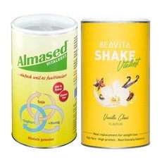 Beavita Vitalkost Plus Vanilla Chai + Almased-Pflanzen-Eiweißkost