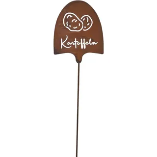 Boltze Gartenstab Kartoffeln 52 cm x 12 cm Rost