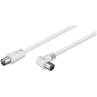 goobay 11712 Koaxkabel 1,5m weiß