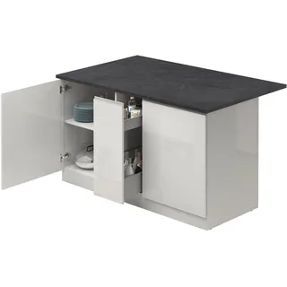 kochstation Kochinsel KS-Sole 155 x 0 x 0 cm Weiß