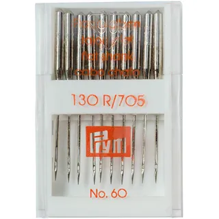 Prym 151541 Nähmaschinennadeln 130/705 Standard, 60, Stahl, silberfarbig, No no. 60