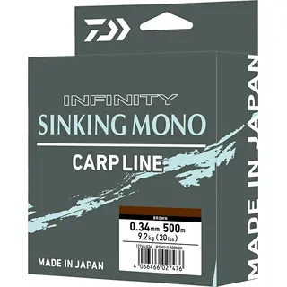 Daiwa Infinity Sinking Mono (Dunkel Oliv, 790-1540 M - Brown - 0.300 mm