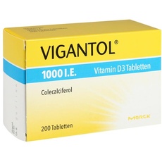 Bild von 1.000 I.E. Vitamin D3 Tabletten 200 St.