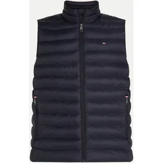 Tommy Hilfiger Core Packable Recycled Weste, - Black / Black - XL