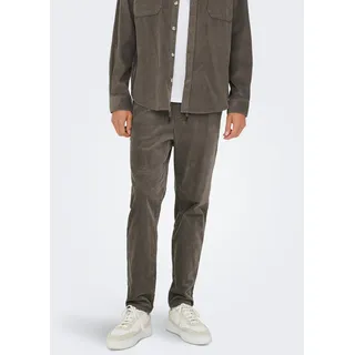 Only & Sons ONSLINUS Tapered Cordhose Grün S