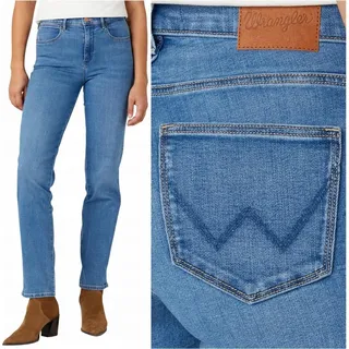 Wrangler Aurelia Straight Fit Blau 29/30