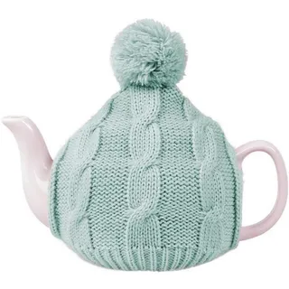 Bigbuy Home S1124485 Teekanne, 600 milliters, Porzellan, Rosa