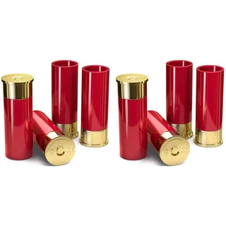 Kopinma 8 Stück 12-Gauge-Schnapsgläser Tequila-Schnapsglas, Gläser, Shotgläser für Schnäpse wie z.B. Tequila, Wodka, Ouzo, Sambuca, Likör