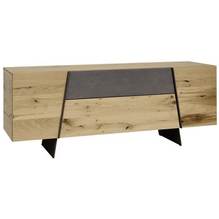 Voglauer SIDEBOARD Grau, Wildeiche - 192x74x52 cm