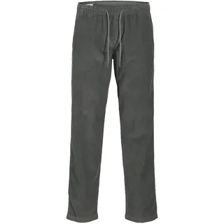 JACK & JONES Kane Corduroy Jogger Hosen Grau XL
