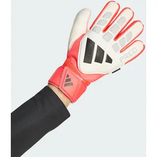 adidas Predator Match Fingersave Weiß/Lucid Red/Black 9