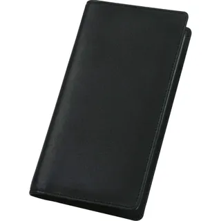 Alassio Visitenkarten Etui Leder Schwarz