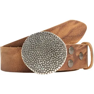 Rettungsring Gürtel Koppelgürtel in Vintage-Optik, braun