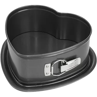 RBV Birkmann Birkmann, Easy Baking, Springform Herz, Kuchenform mit extra hohem Rand und Marken-Antihaftbeschichtung, auslaufsicher, PFOA-frei, 5 Jahre Garantie, Maße: Ø 22 cm,