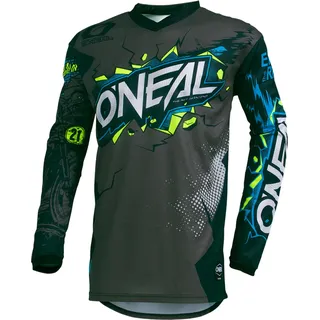 O'NEAL Element Jersey Villain Kinder Radtrikot grau M - Grau
