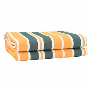 vidaXL Markisenstoff 10 x 1,6 m grün und gelb