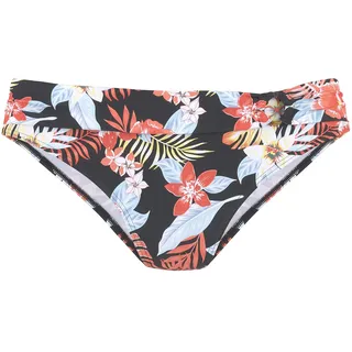 s.Oliver Damen Suki-18 Bikini-Unterteile, Bordeaux-schwarz Gemustert, 40 EU
