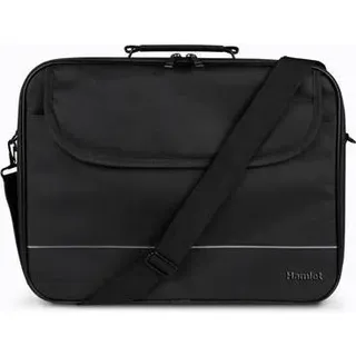 Hamlet XNBAG156BL Laptoptasche 39,6 cm (15.6") Messengerhülle Schwarz - Schwarz