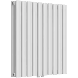 neu.haus Flachheizkörper 600 x 600 mm 800 W weiß Mittelventil