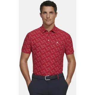 T-Shirt MEYER "Phil", Herren, Gr. M, rot, Obermaterial: 90% Polyamid PA. 10% Elasthan EL., regular fit, V-Ausschnitt, Shirts T-Shirt, mit UV-Schutz, atmungsaktiv, pflegeleicht