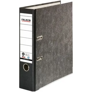 Falken Recycling-Ordner DIN A4 80 mm Schwarz 1 St.