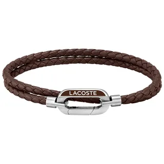 Lacoste Lederarmband für Herren Kollektion STARBOARD Braun - 2040113