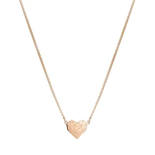 Liebeskind Berlin Kette mit Anhänger Herz roségold