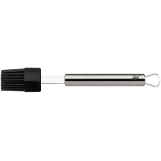WMF Silikon-Backpinsel 20 cm, Cromargan Edelstahl, teilmattiert, Silikonborsten, Marinadenpinsel, spülmaschinengeeignet, hitzebeständig bis 200°C