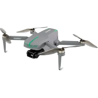 AMEWI X4KGPS Brushless-Drohne, 40 Minuten Flugzeit, mit 3D-Gimbal, 4K-Kamera, inkl. 2 Akkus, Grau